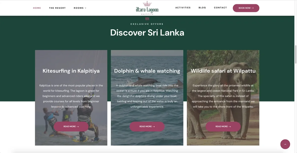 Screenshot of Atara Lagoon Resort