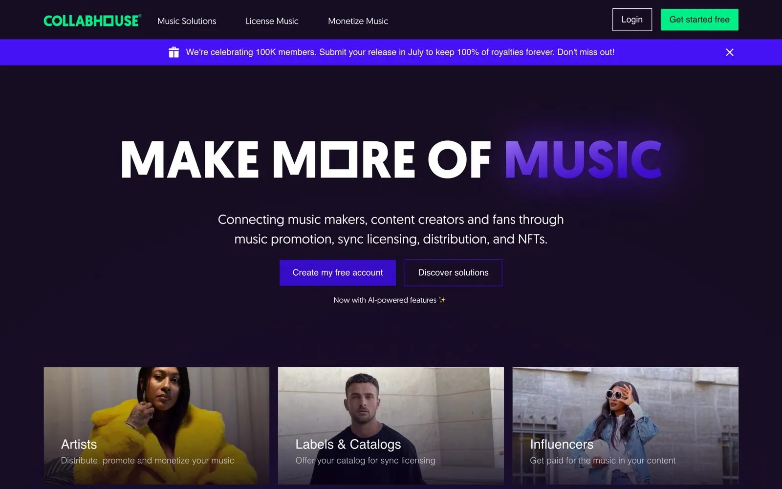 Screenshot of Collabhouse.com