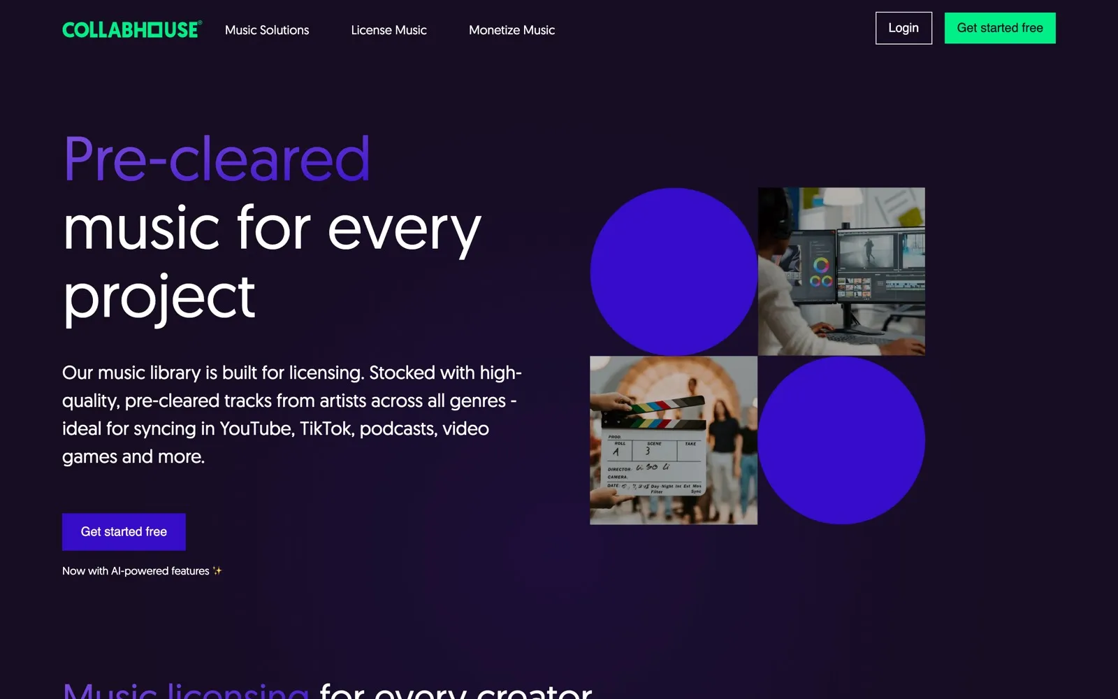 Screenshot of Collabhouse.com