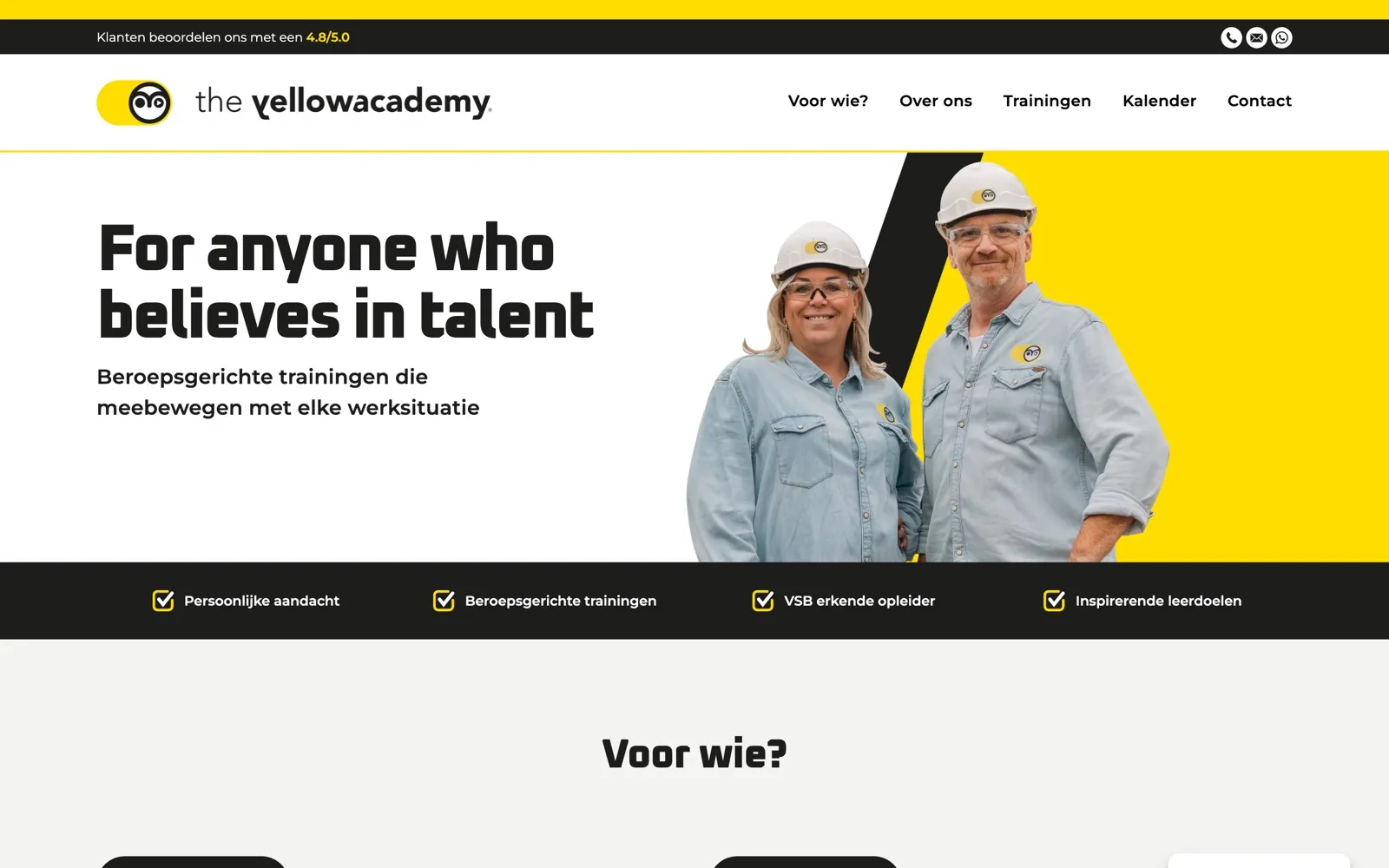 Screenshot of The Yellow Academy