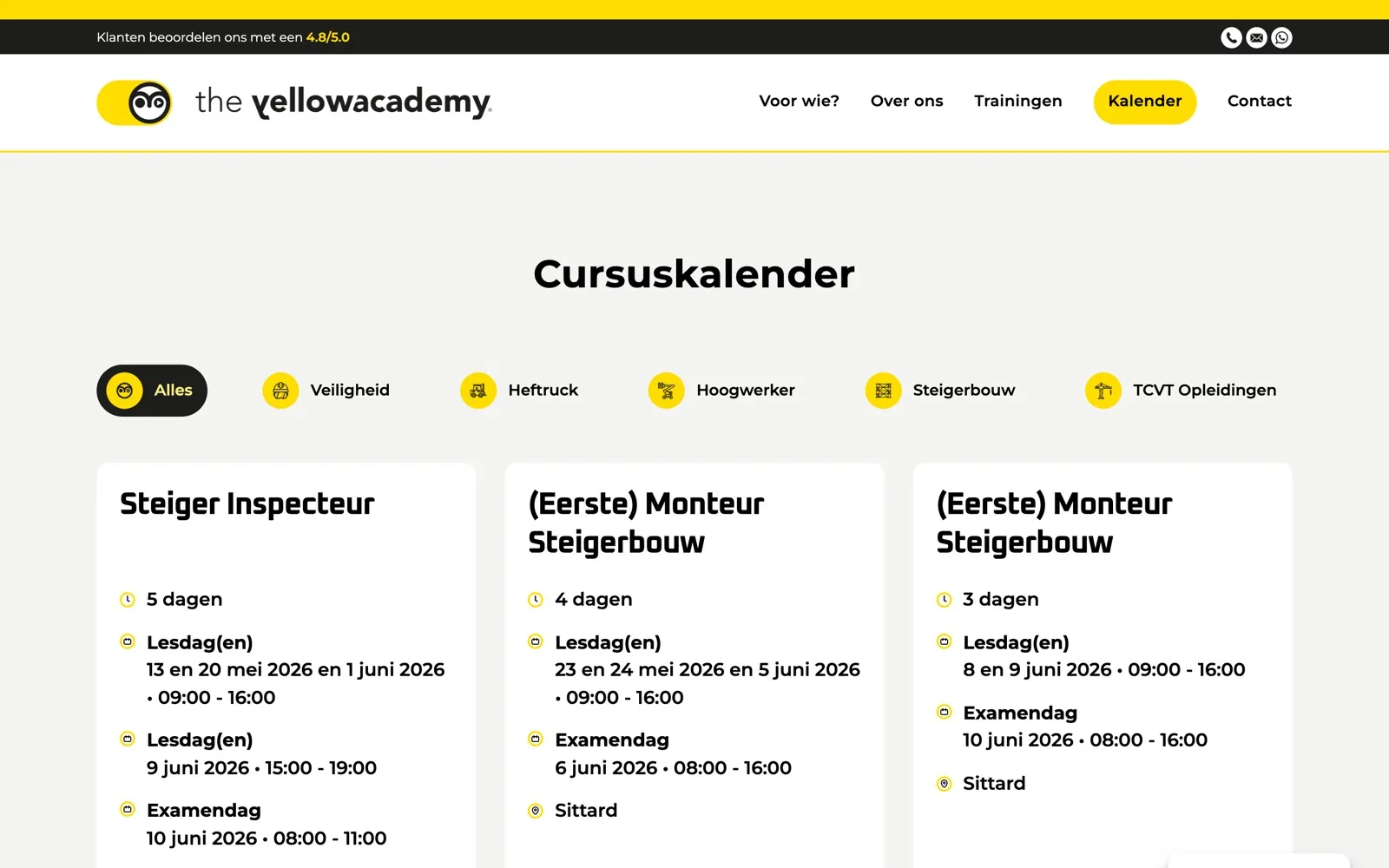 Screenshot of The Yellow Academy