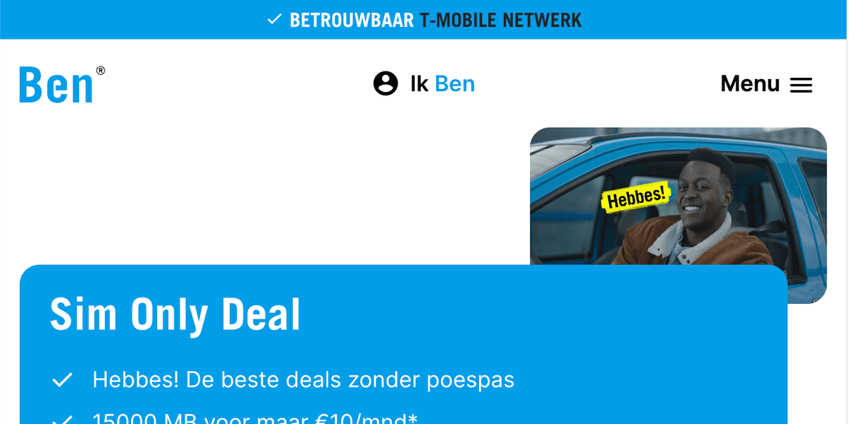 Ben.nl Redesign/UI Library