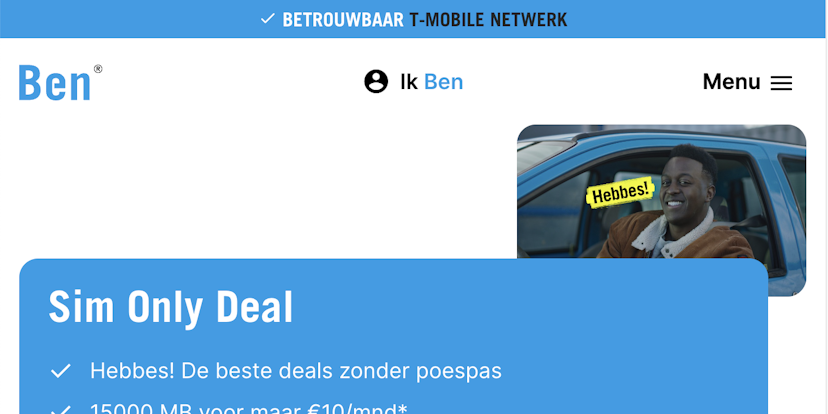 Ben.nl Redesign/UI Library